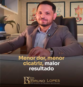 Cansado da dor na coluna O medo da cirurgia acabou! 🚀Sou o Dr. Bruno Lopes Nunes, especialista